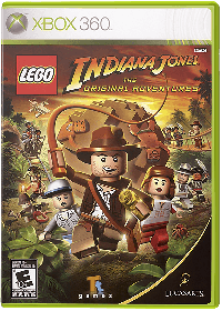 LEGO Indiana Jones and Kung Fu Panda Combo Xbox 360 box art